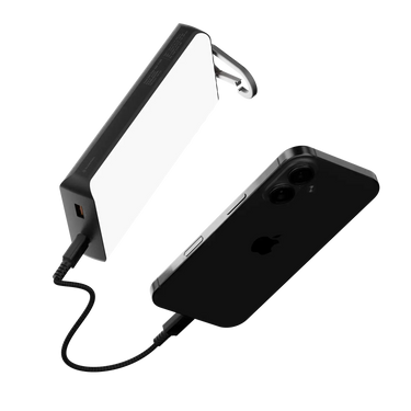 Go2 Power Bank Solarpanel und Taschenlampe 10.000 mAh - 15W